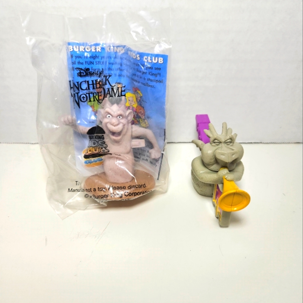 Hunchback of Notre Dame Hugo and Laverne Toys Vintage 90s